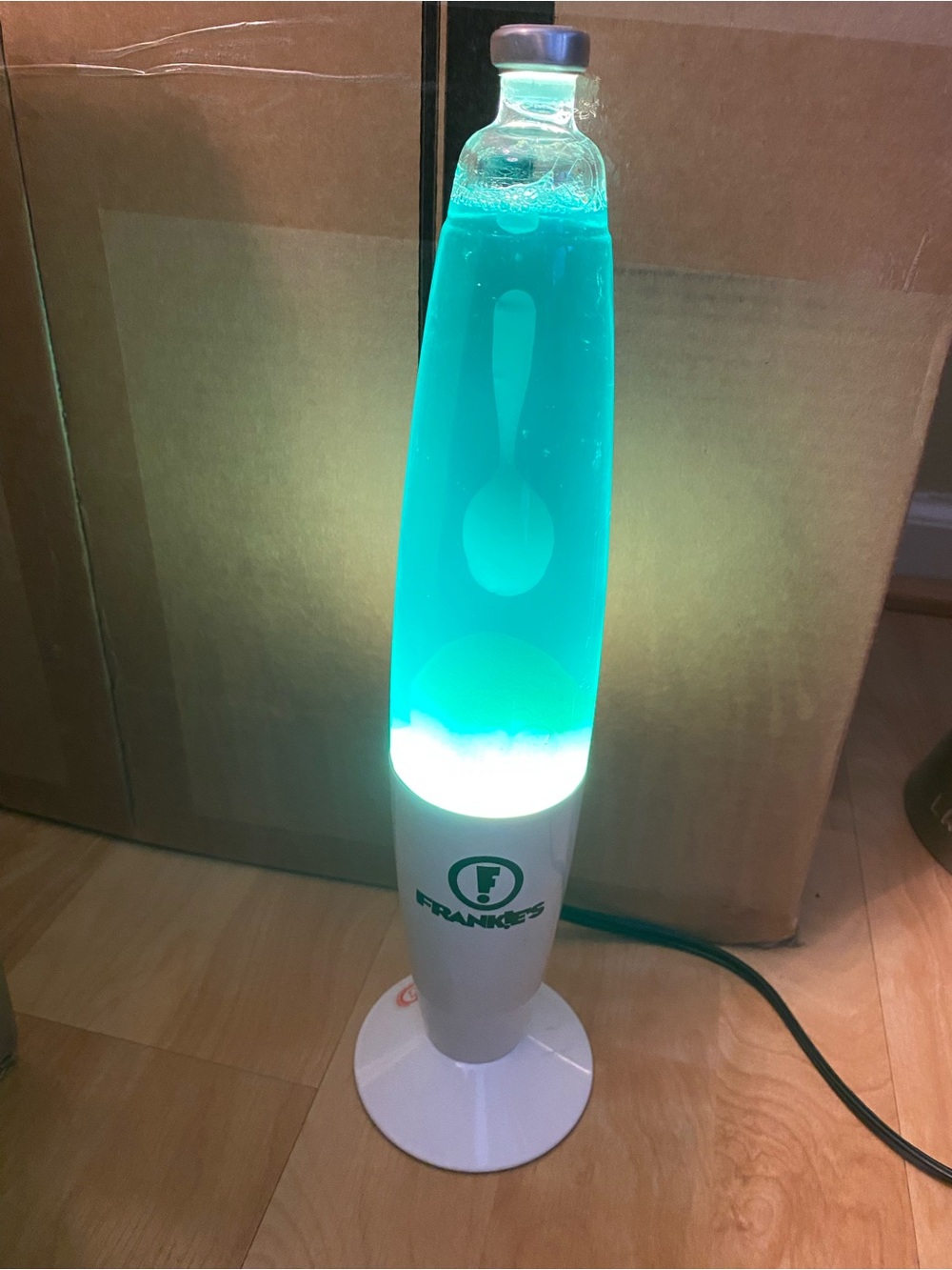 Teal Lava Lamp - Ambient Party Light
